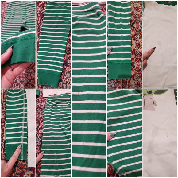 Hanna Andersson Lot of 7 Organic Cotton Printed Pajama Sets Size 6-7 Long Sleeve - Picture 9 of 14